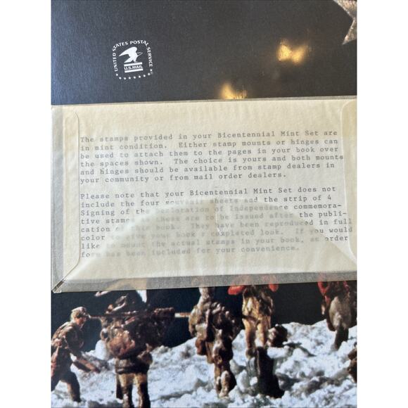 NEW Heritage Collection of U.S. W/Stamps Commemorating the Bicentennial Book - Picture 5 of 8